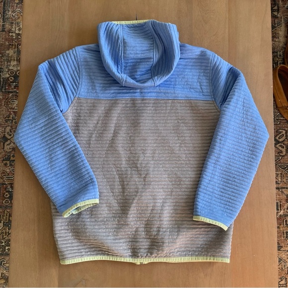 LL Bean Kids' Airlight Full-Zip Hoodie, Colorblock - Picture 6 of 9